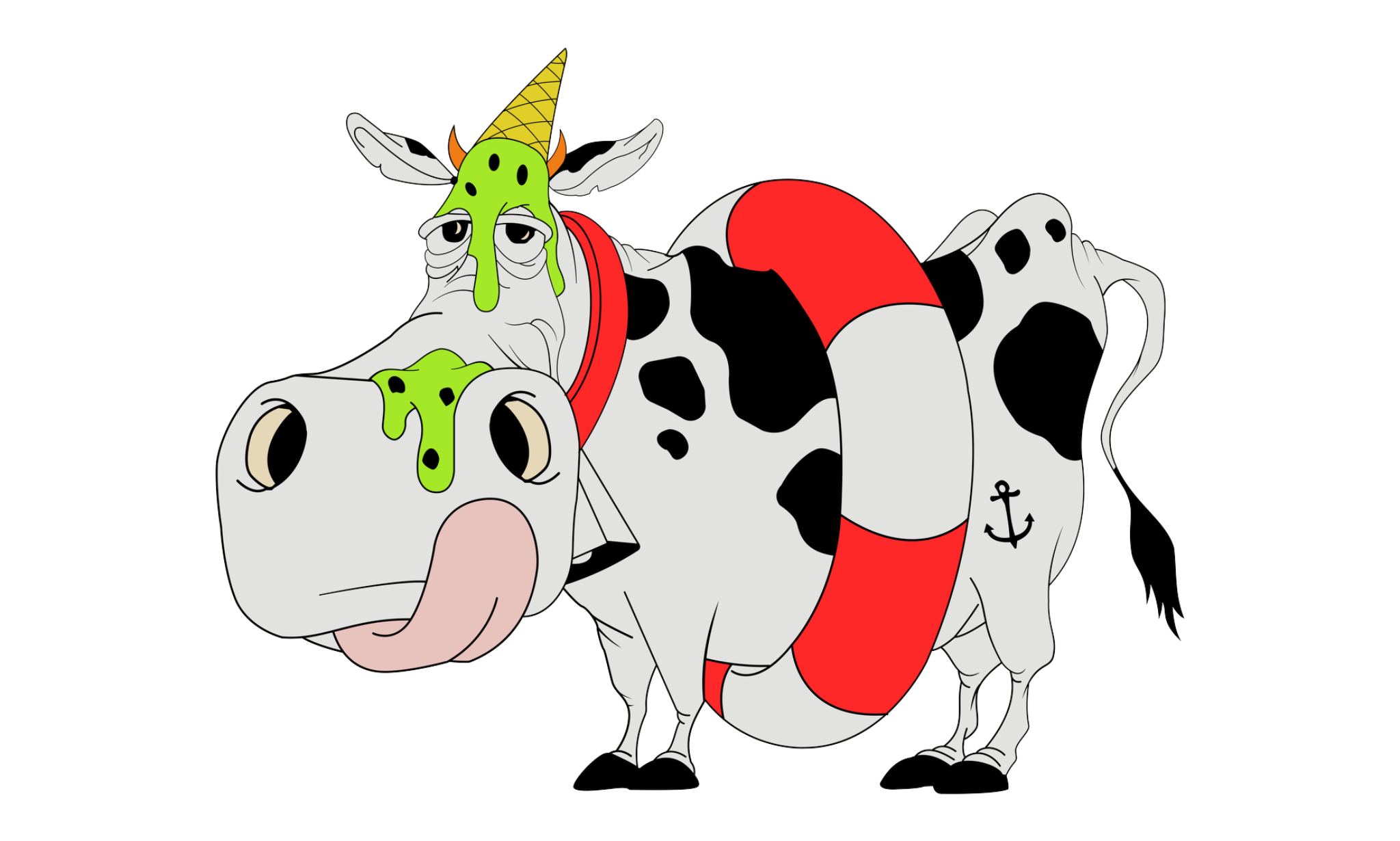 Nauti Cow mascot